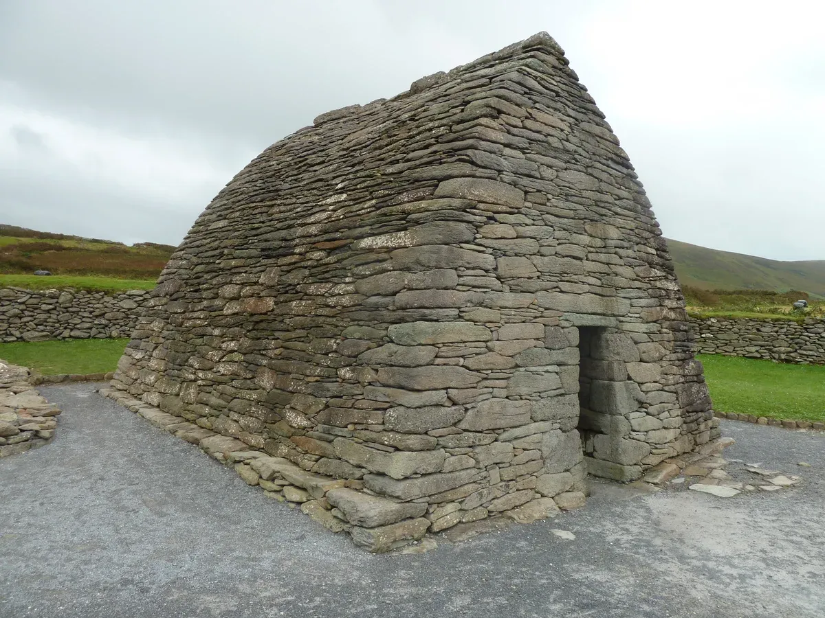 Gallarus Oratory on the Dingle Peninsula on a vacation tours of Ireland route