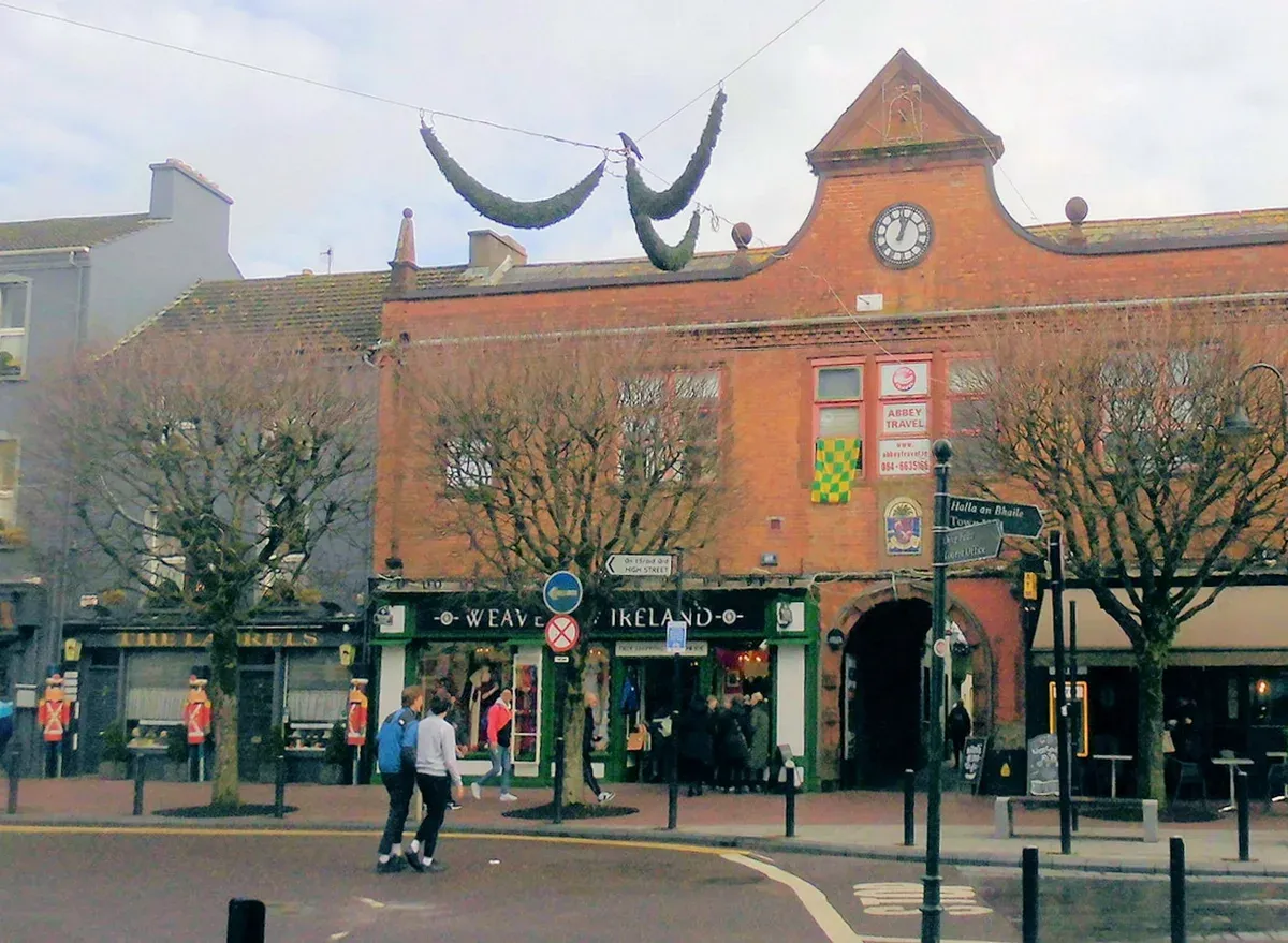 The former town hall on High Street in Killarney on a vacation tours of Ireland stay