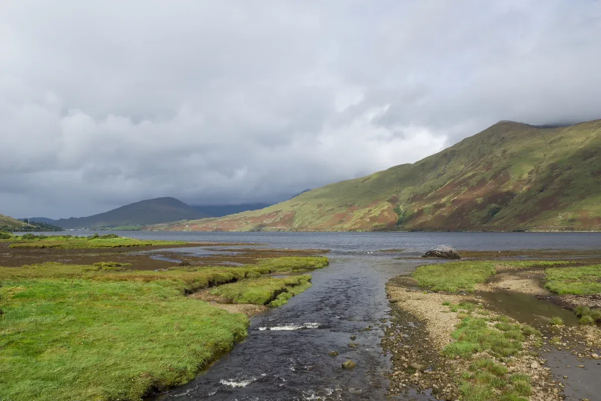 Killary Harbour fjord in Connemara on a vacation tours of Ireland route